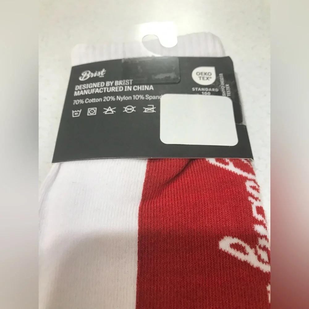 Leinenkugel's Beer Athletic Crew Socks - NEW - Adult One Size Fits Most
